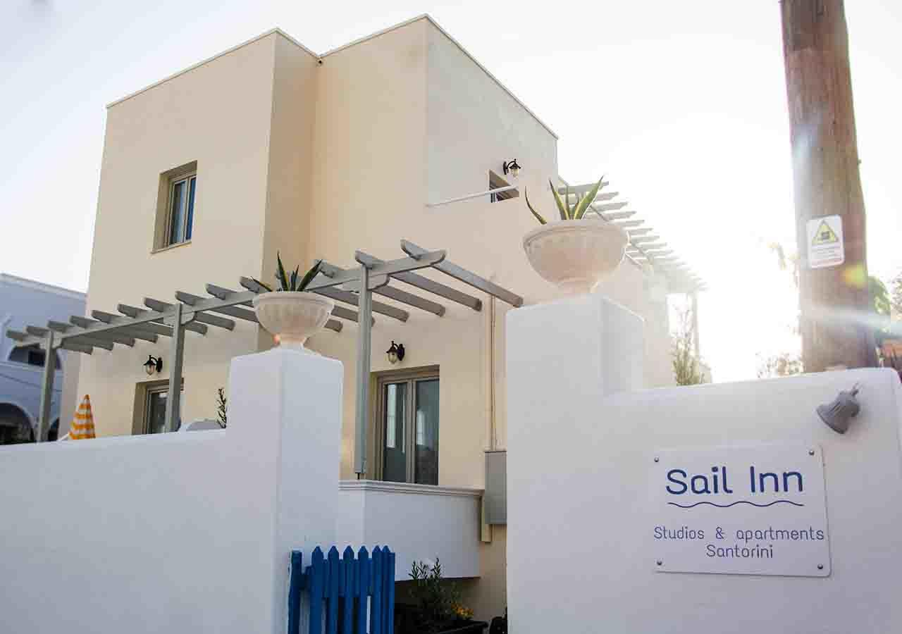Sail Inn Studios&Apartments Kamári Exterior foto